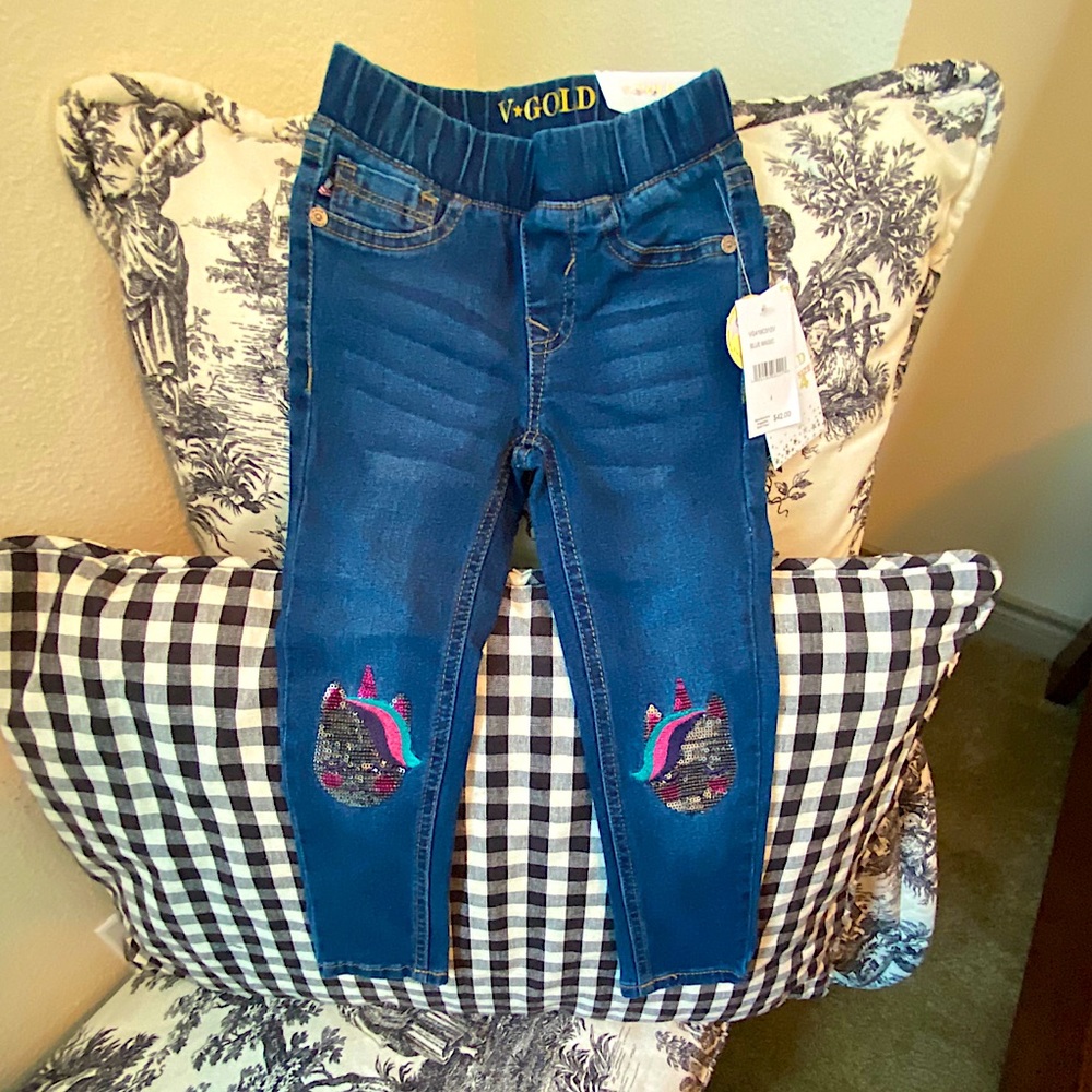Toddler Girls Skinny Denim Pants